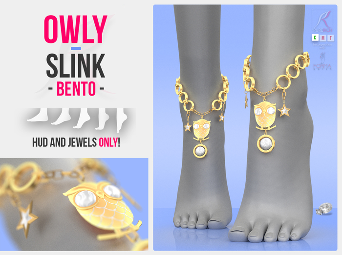 JEWEL . RING . FEET . FOOT . SLINK