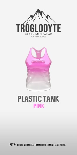 TROGLODYTE - Plastic Tank - Pink