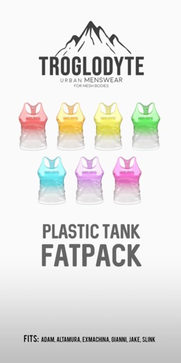 TROGLODYTE - Plastic Tank - FATPACK - WEAR ME!