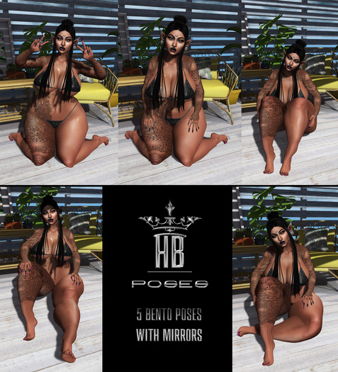 [HB] Sarah Pose set (Wear)