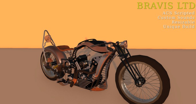 Bravis FS Boneyard Motorcycle