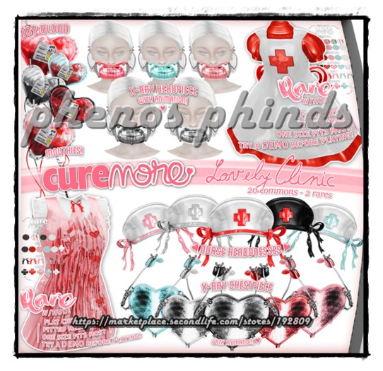 CUREMORE / Lovely Clinic / Toy Blood / MINT (fix)