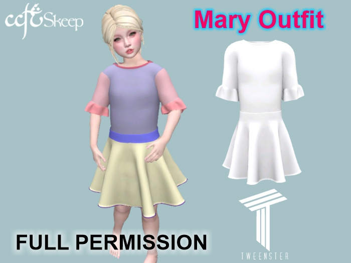 Skeep - Tweenster - Mary outfit