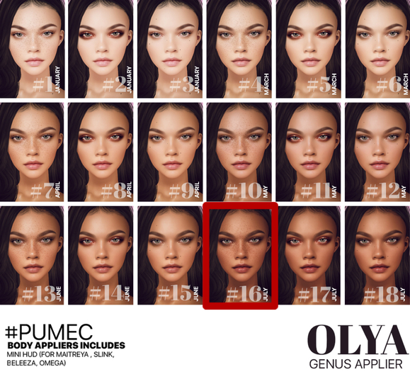 #16  [PUMEC]  -  OLYA  - JULY --- GENUS app.