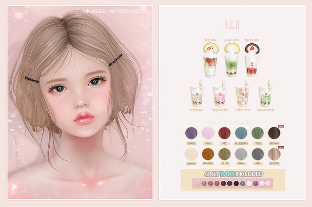 VCO ~ Fran Hair [ Tree ] . BOX