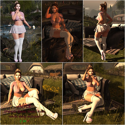 Ebano Poses Alice
