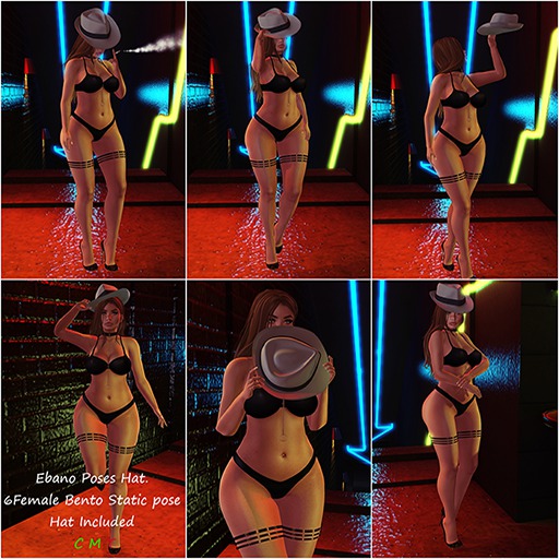 Ebano Poses Hat