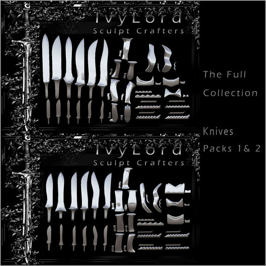IvyLord-Knives Full Collection -Sculpt Set