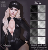 {Limerence} SWAT girl hair-B&W