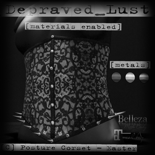 [DL] - [C] Posture Corset DEMO