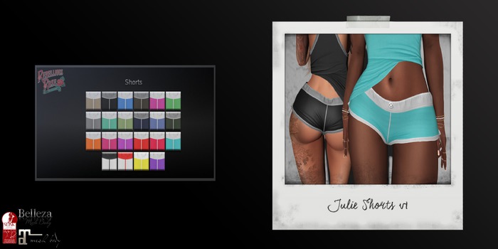 ~Rebellious Rose~ Julie Shorts v1 (Add Me)