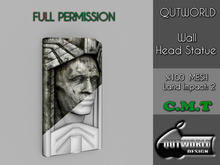 .::QUTWORLD Wall Head Statue::.FP