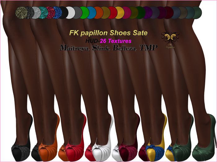 FK papillon Shoes Sate