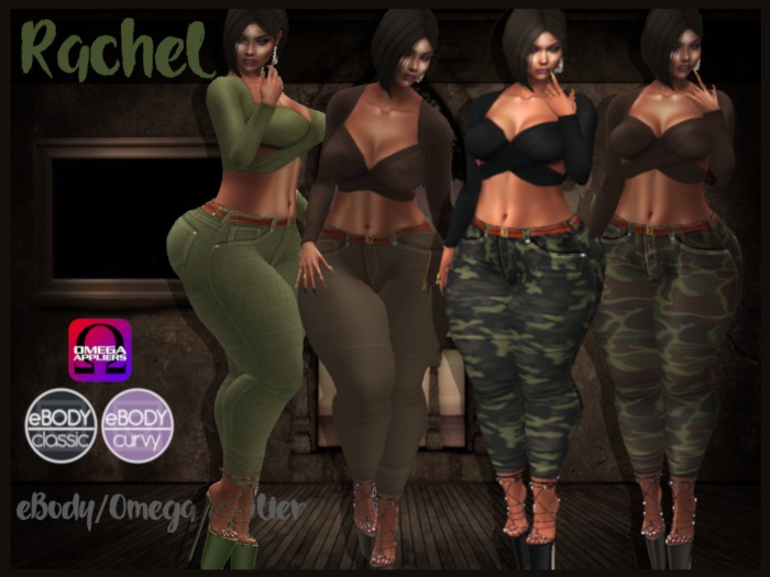Passion Designs - Rachel Outfit - eBody/Omega Appliers