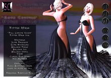 .:S.C:. Winter Noir - Goth Couture - Gown