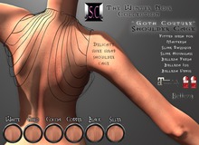 .:S.C:. Winter Noir - Goth Couture - Shoulder Cage