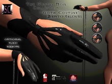 .:S.C:. Winter Noir - Goth Couture - Bento Gloves