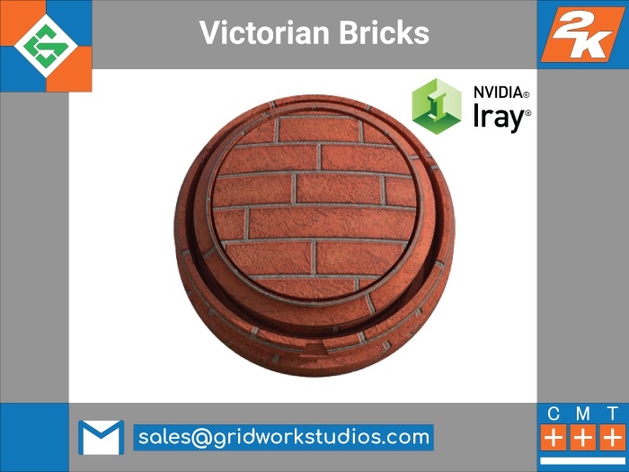 [ G.W.S. ] Walls: Victorian Bricks Combined