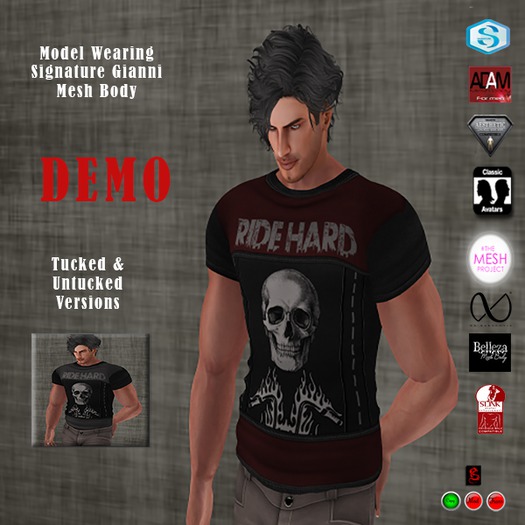 [DD] Ride Hard Shirt [DEMO] 