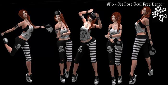 #Pp - Set Pose Soul Free Bento
