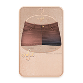 Cynful Ekaterina Jeans Skirt - Tan [Maitreya Lara, Belleza (Isis + Freya), Slink (HG), Legacy