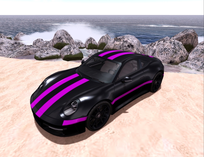 {SC} Komet -Pink-Purple Lines Texture