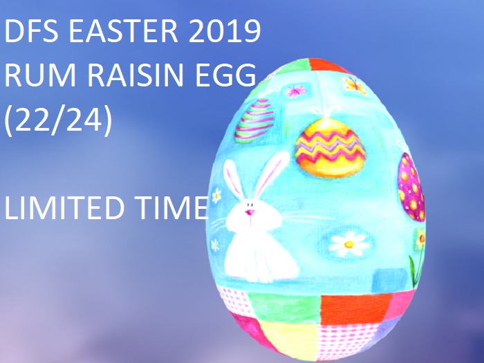 DFS Easter 2019 Rum Raisin Egg (22/24) 2