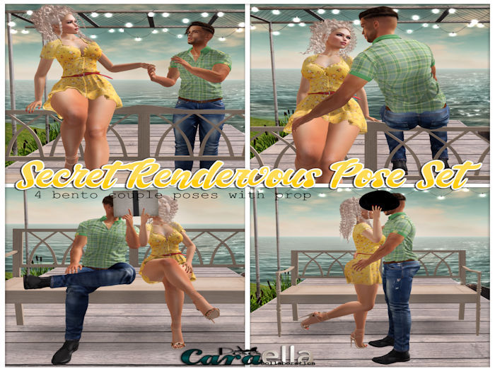 Cara&Ella's Secret Rendezvous Poset Set [BOXED]