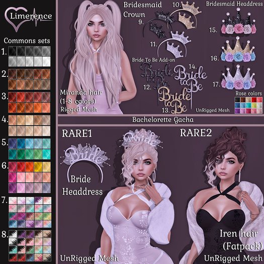 #2 {Limerence} Miranda hair-Browns