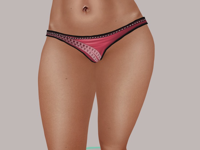 Babe Bikini Bottom-Pink