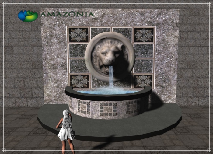 [Amazonia] Lion Head Fountain