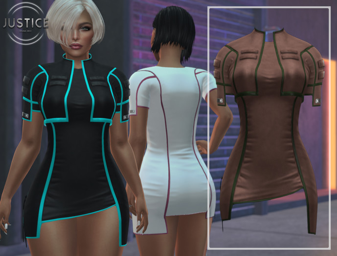 [JUSTICE] TRINITY OUTFIT - CHOCOLATE