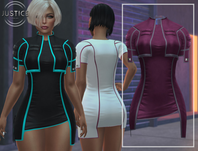 [JUSTICE] TRINITY OUTFIT - BERRY