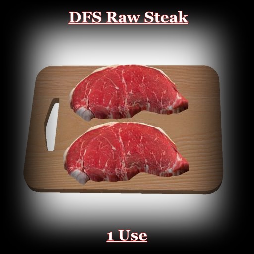 DFS TEXTURE - Raw Steak