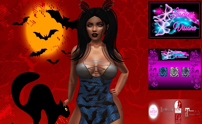 LV-Camisole Bats W/Hud