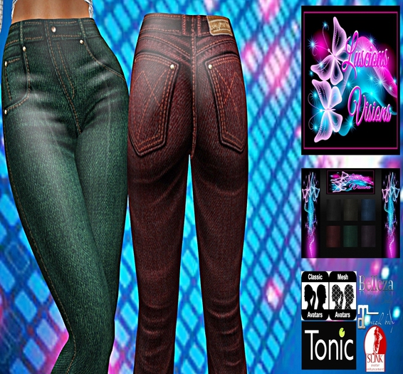 LV-Jeans W/Hud