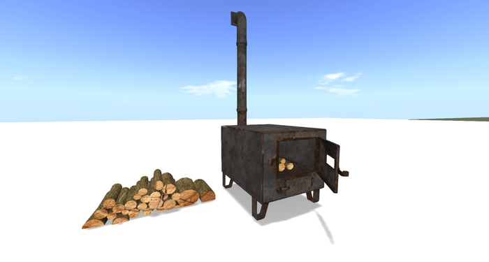 Old Soviet stove Mesh