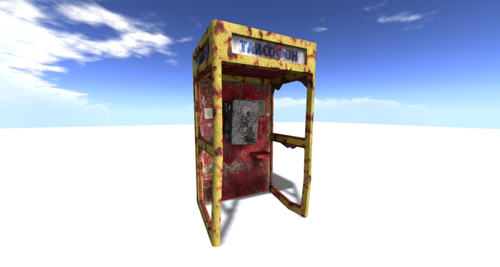 Urban pay phone Mesh