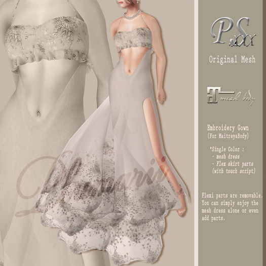 *~PS~*Dress_plumarii(beige)