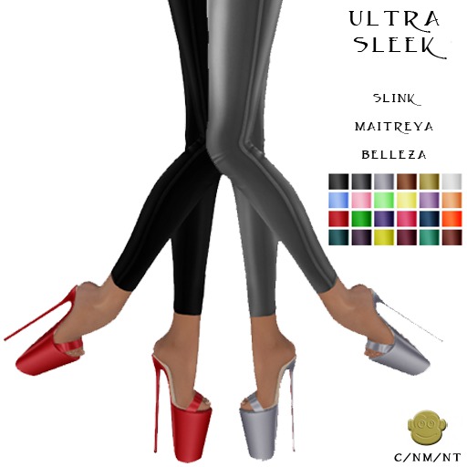 BM Ultra Sleek Mules DEMO