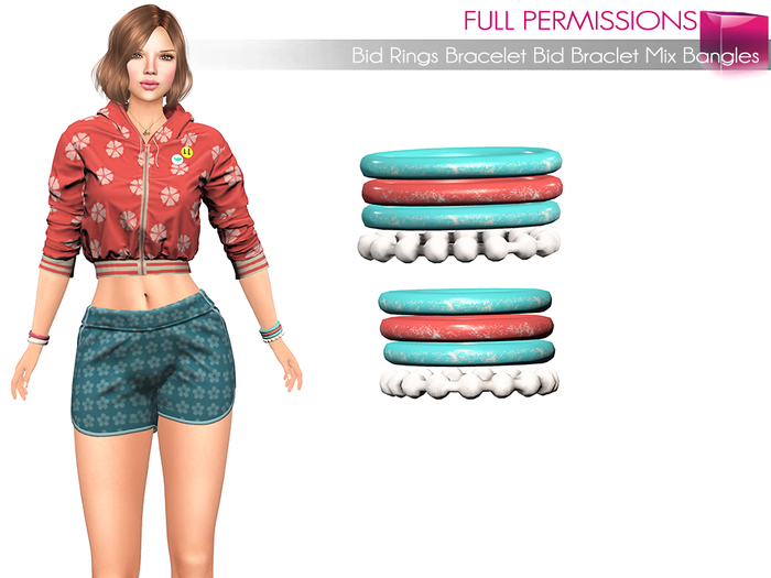 Second Life Marketplace - Meli Imako Full Perm Nonrigged Bid Rings Mix ...