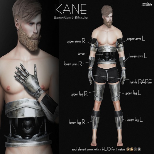 amias - KANE hands RARE Signature - !REZ ME!