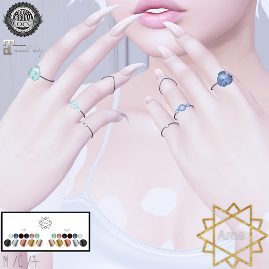 Ama. : Mariella Ring Set [Maitreya exp]