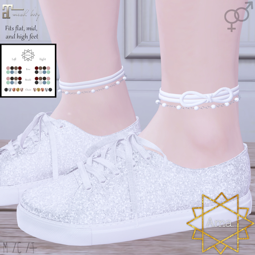 Ama. : Amelia Anklets DEMOS