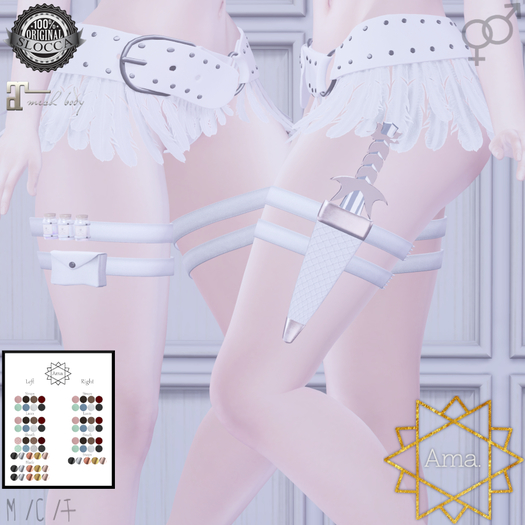 Ama. : DEMO The Assassin Leg Straps