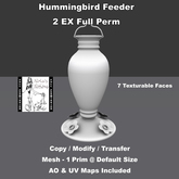 Humming Bird Feeder 2 FP EX