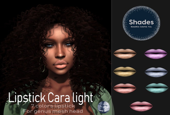Shades - Genus Lipstick Cara Light