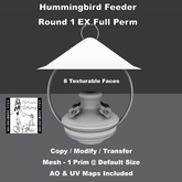 Humming Bird Feeder Round 1 FP EX