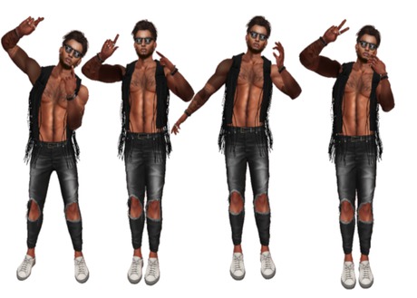 Second Life Marketplace N10 Pose Pack 1 Pose Et Hud