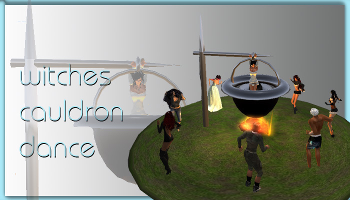 Promo 50% off !!! Halloween witches cauldron dance